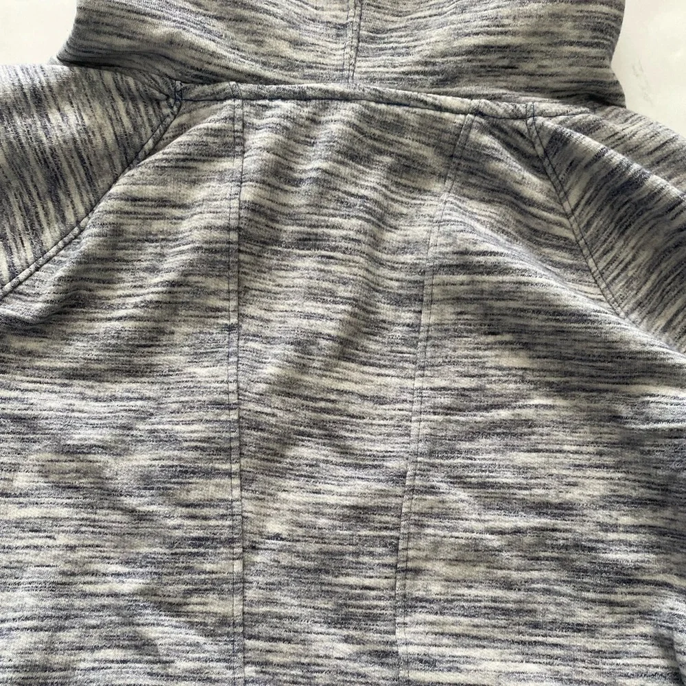 Under Armour Girls Charged Cotton Storm Marble Hoodie Sz 4-6